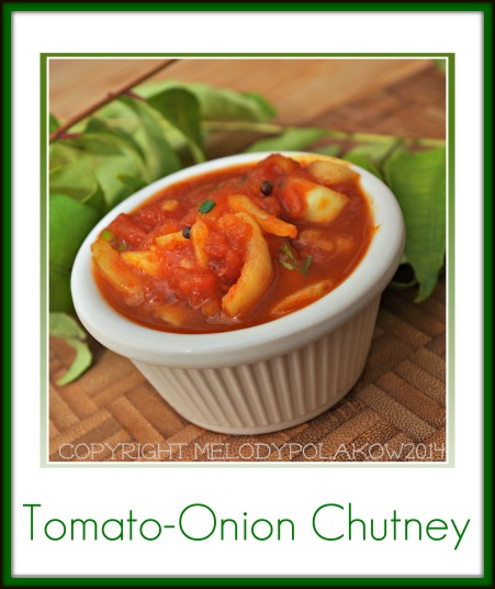 spicy tomato onion chutney